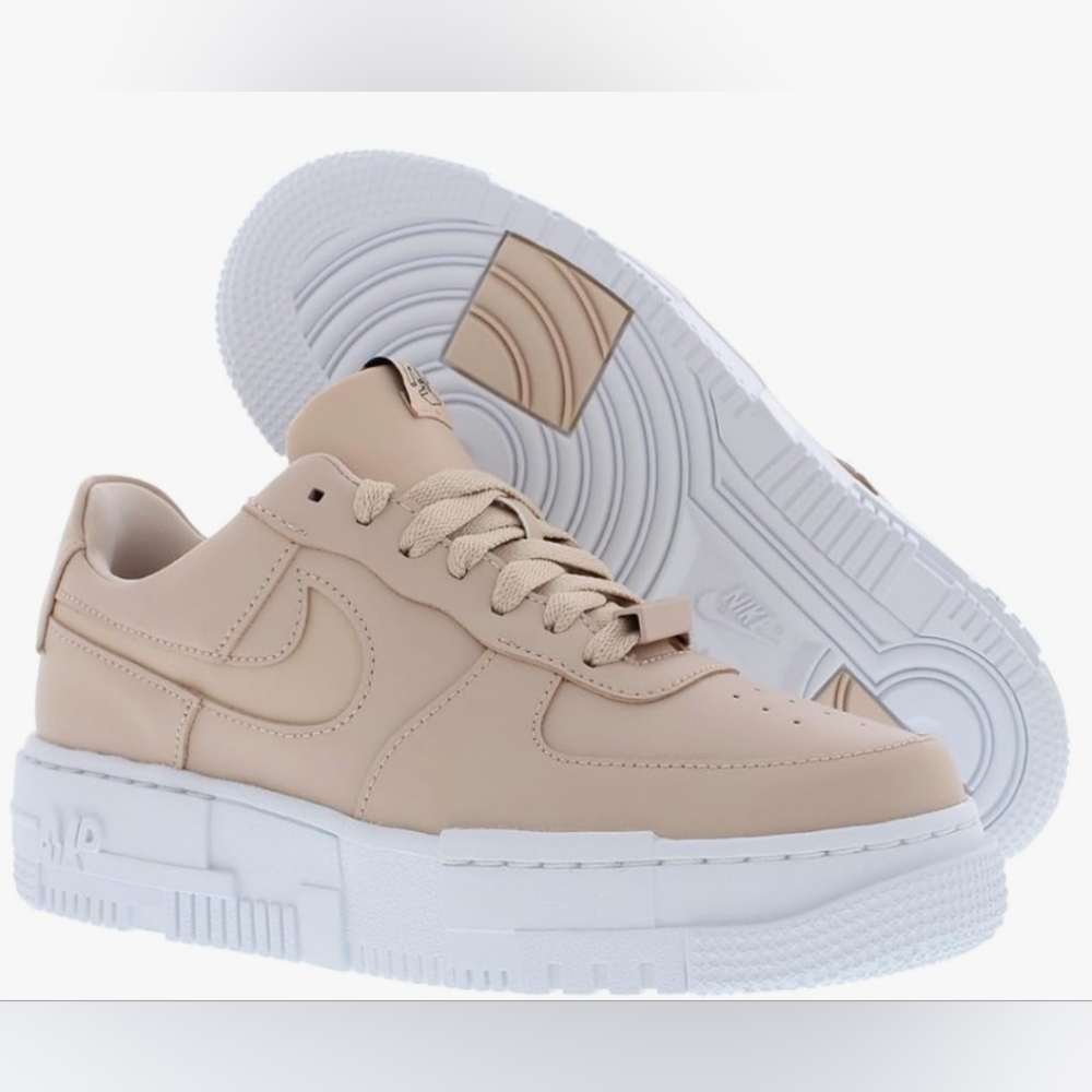 Nike Air Force 1 Pixel "Particle Beige" Sneakers Size 9 MSRP $120